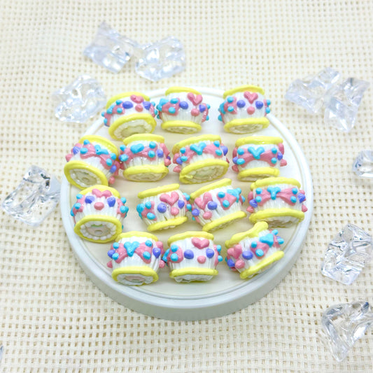 Handpainted Beads: Lyssa