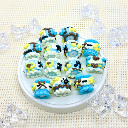 Handpainted Beads: Allissa