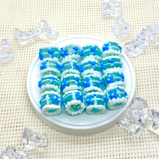 Handpainted Beads: Loretta