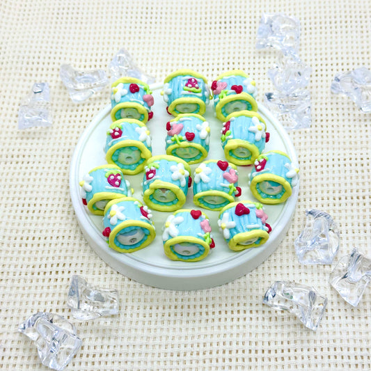 Handpainted Beads: Charis