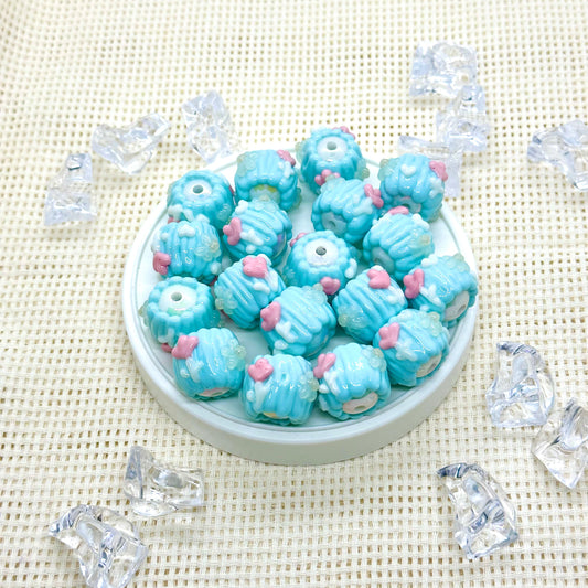 Handpainted Beads: Euodia