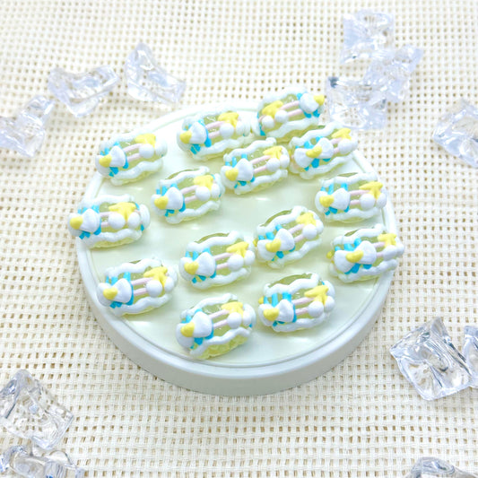 Handpainted Beads: Saundra