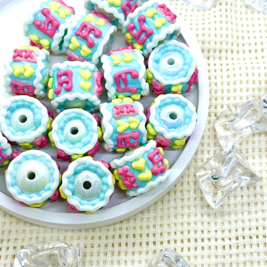 Handpainted Beads: Lyrical