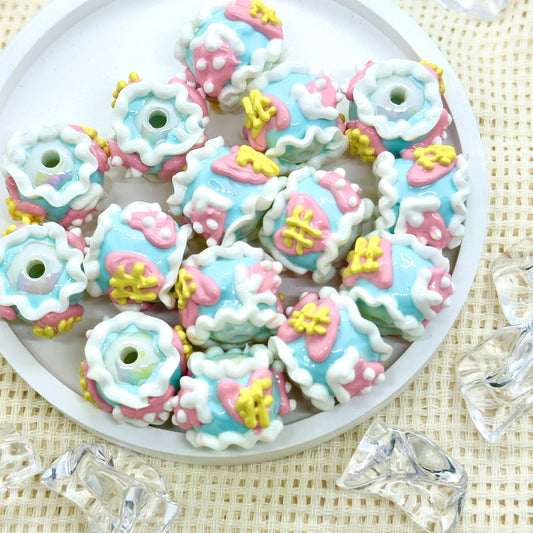 Handpainted Beads: Alicja