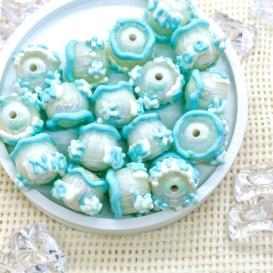 Handpainted Beads: Ellen