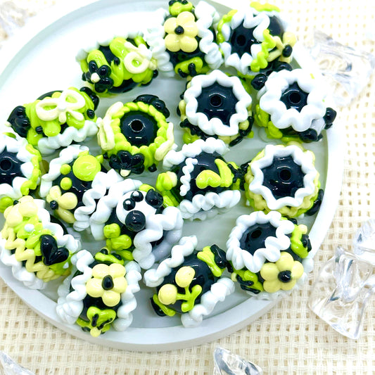 Handpainted Beads: Esme