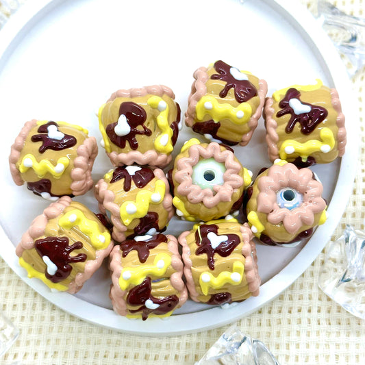 Handpainted Beads: Thryza