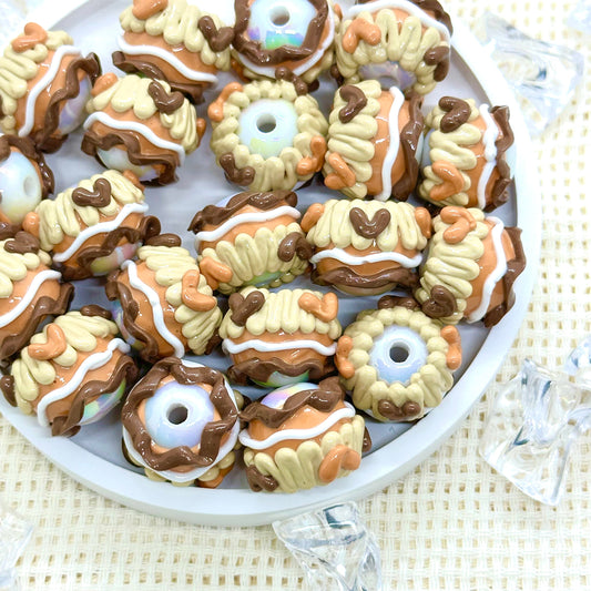 Handpainted Beads: Mirka