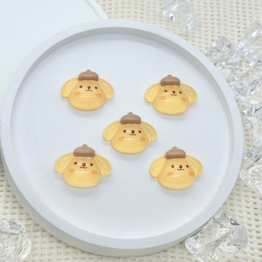Stick-on Charms: Pompompurin (glow in the dark)