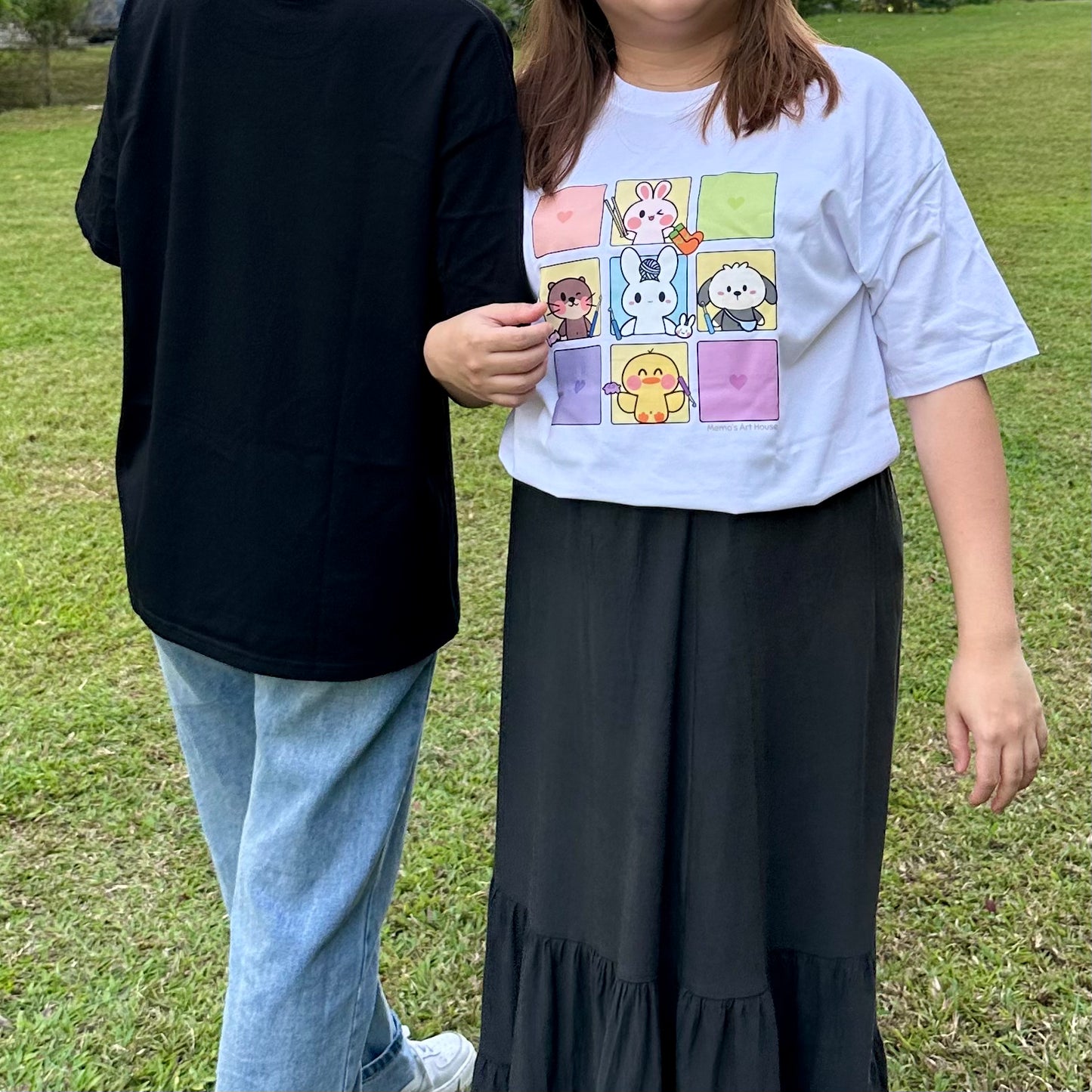 Memo & Yarn Friends - Oversized Shirt
