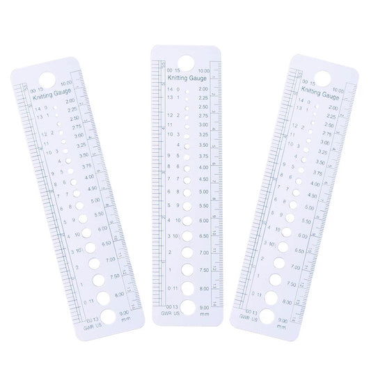 Knitting Needle Size Measure