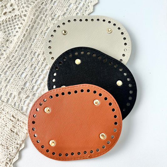 11 x 14cm Oval PU Bag Base