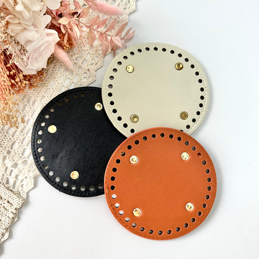 12cm Round PU Bag Base