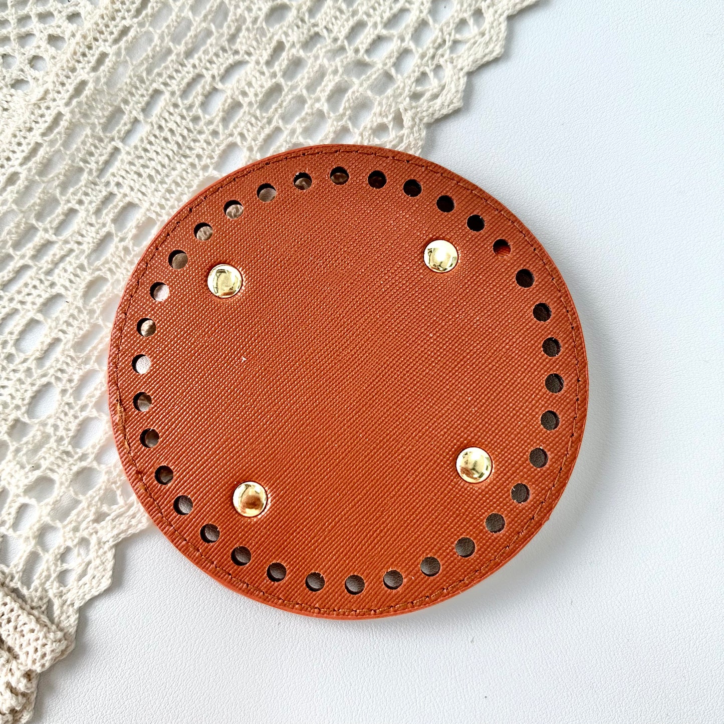 12cm Round PU Bag Base