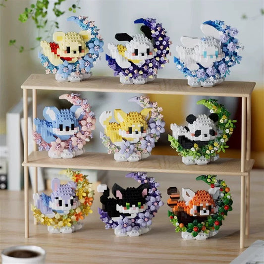 Character Floral Moon Nano Blocks