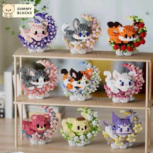 Character Floral Moon Nano Blocks