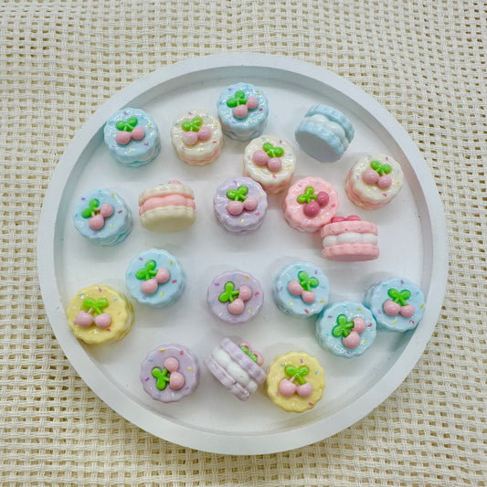 Stick-on Charms: Cookies with Cream (Assorted Colors)