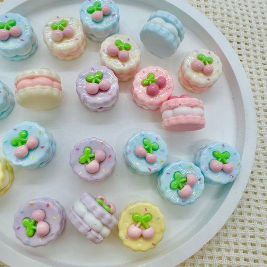 Stick-on Charms: Cookies with Cream (Assorted Colors)