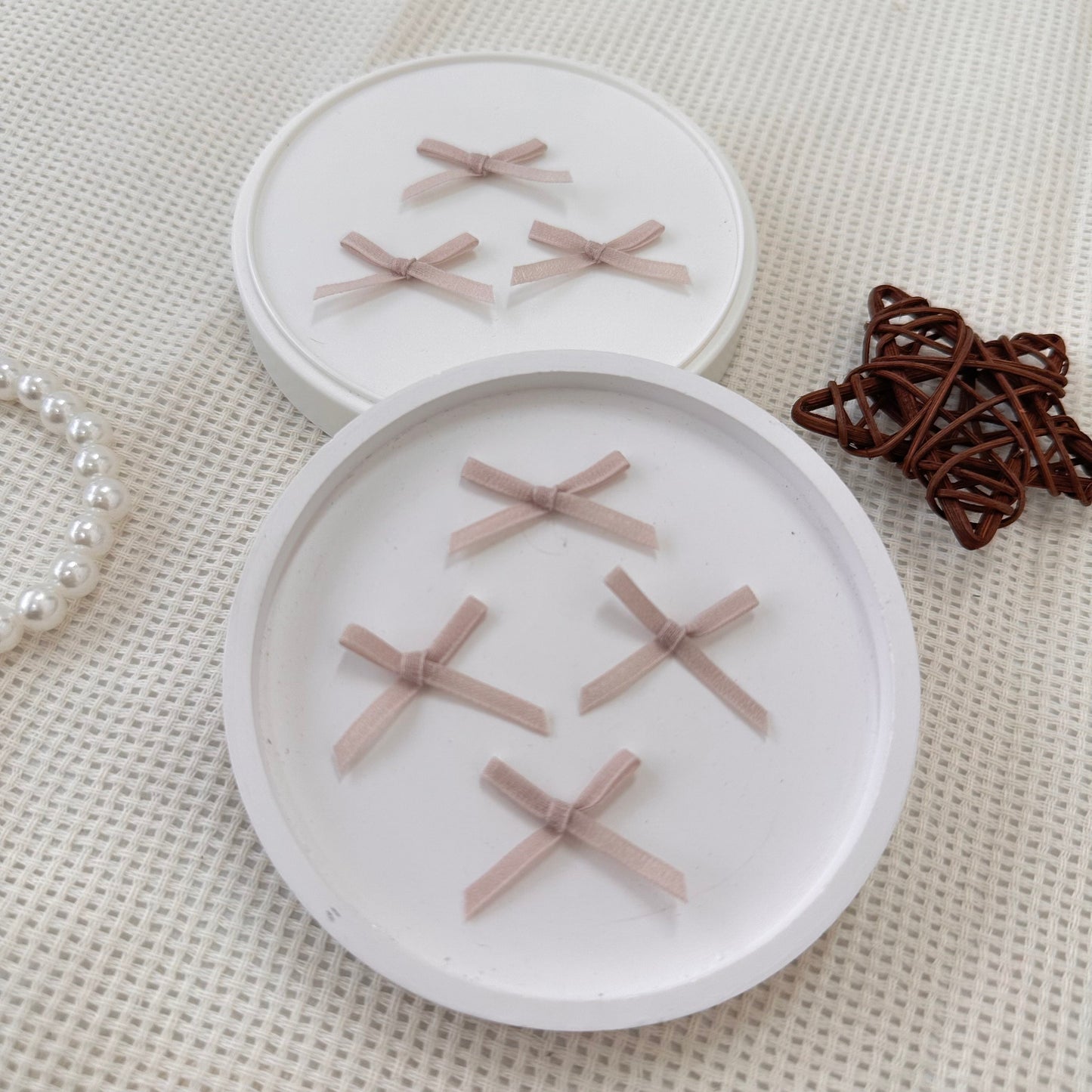 3cm Jute Ribbon: Champagne