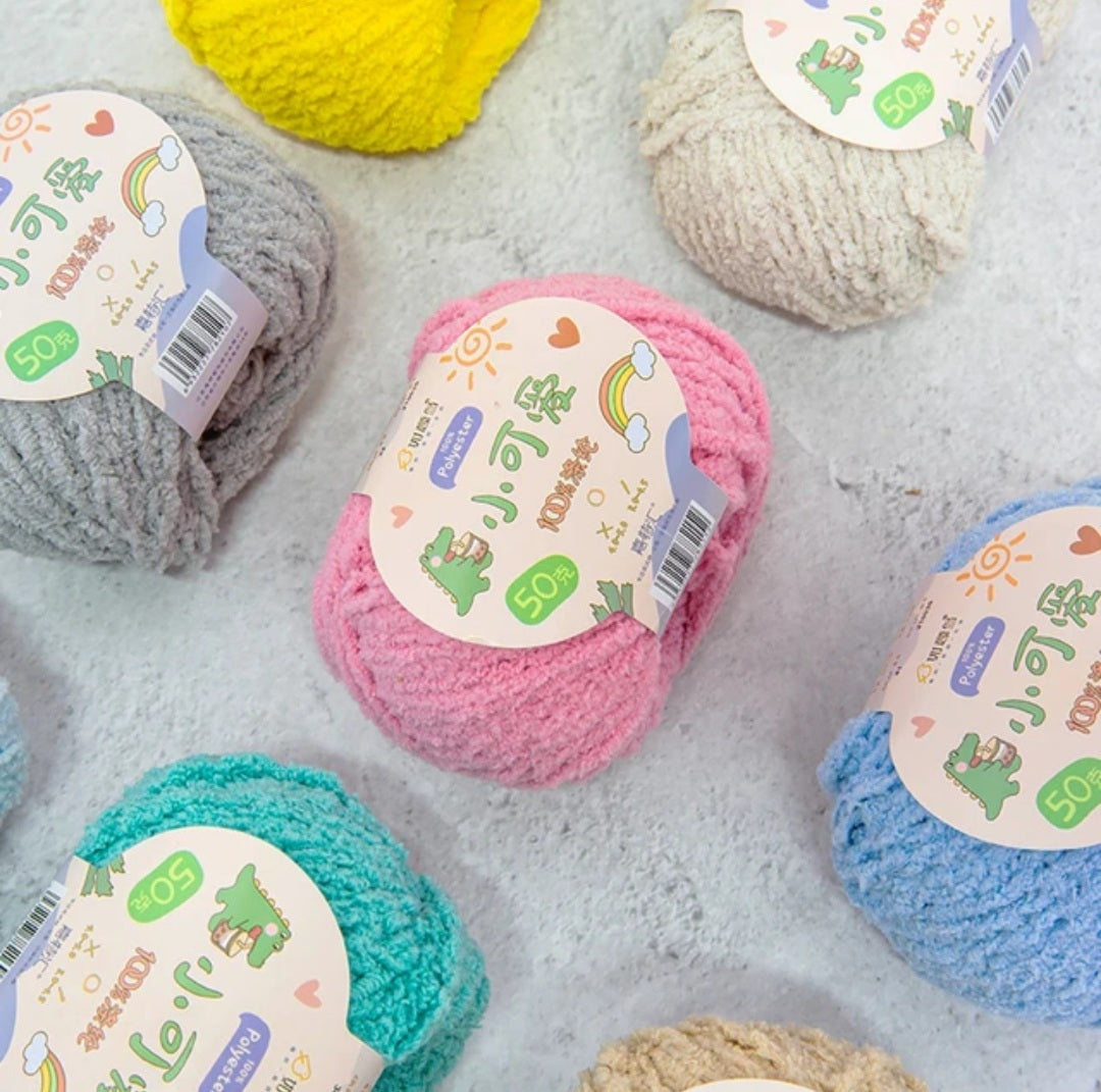 ⛄️ Chenille Fluffy