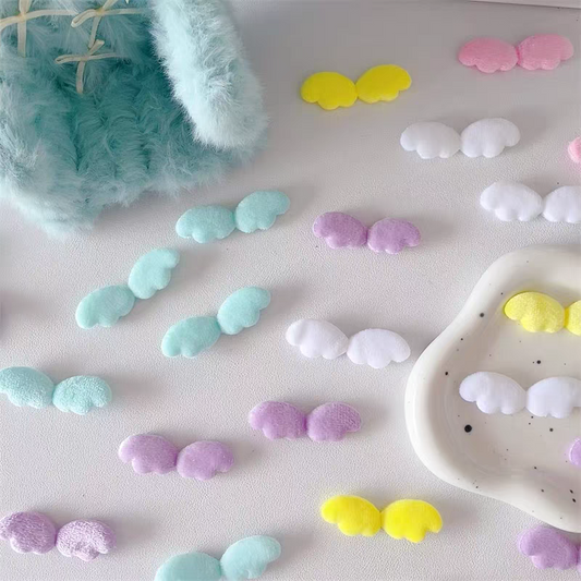 Stick-on Accessories: Assorted Mini Angel Wings