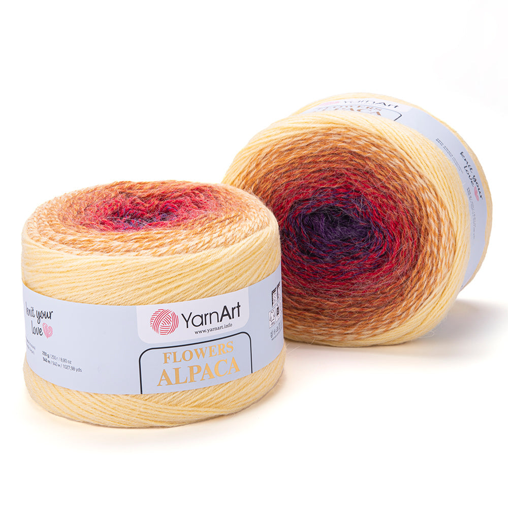 YARNART - Flowers Alpaca