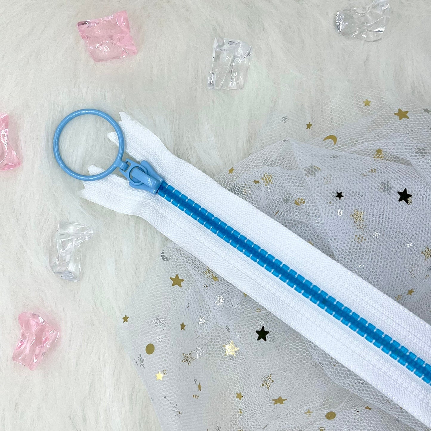 15cm Close-end Zipper (Round Hoop Pull)