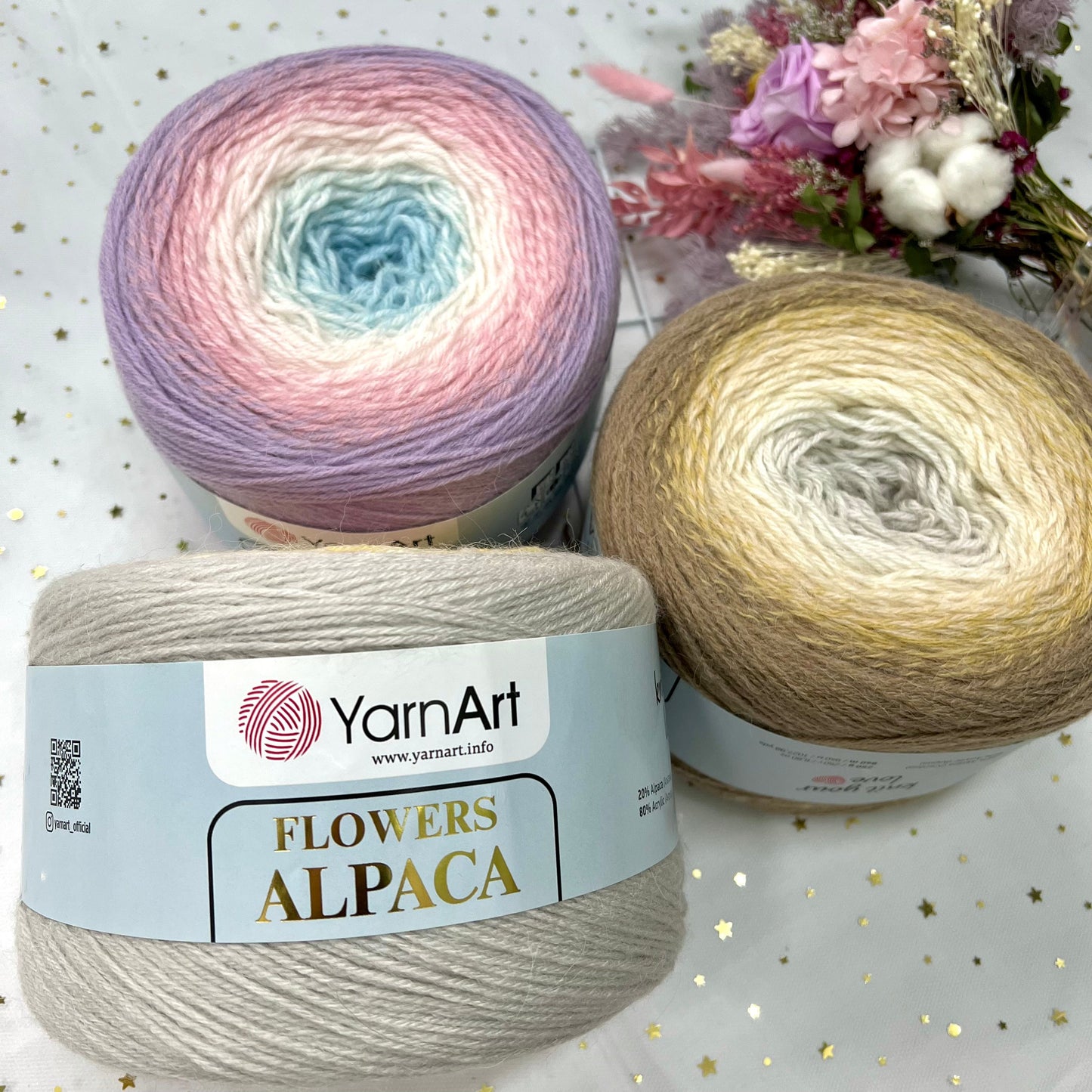YARNART - Flowers Alpaca