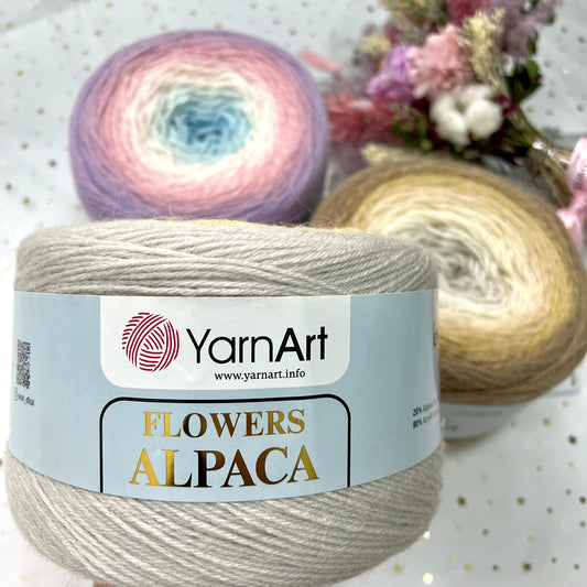 YARNART - Flowers Alpaca