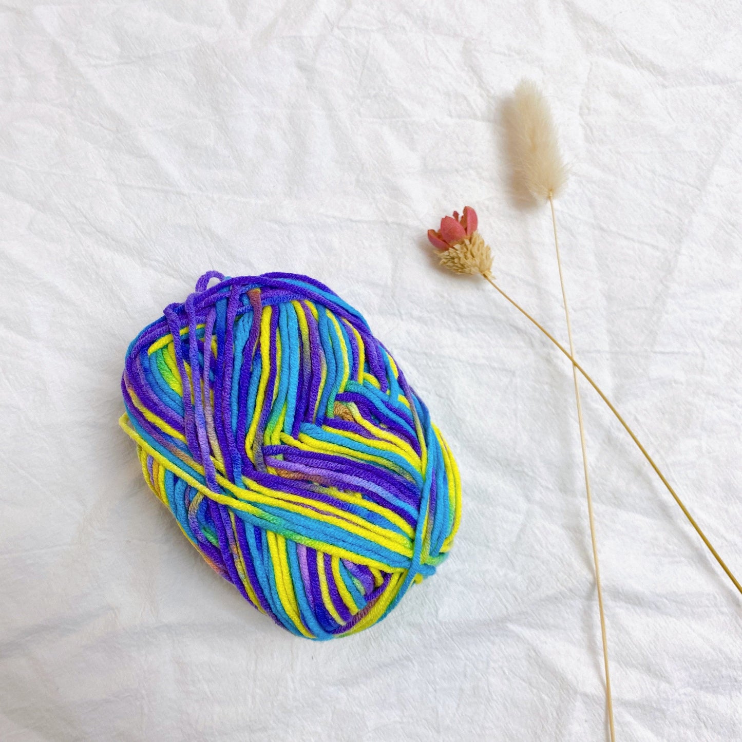 š® Milk Cotton Yarn: Melange (5ply)