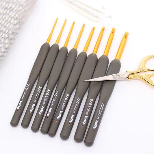 Tulip Etimo Black-Gold Crochet Hook Set