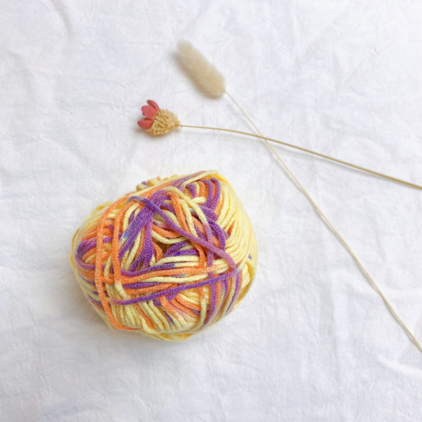 š® Milk Cotton Yarn: Melange (5ply)