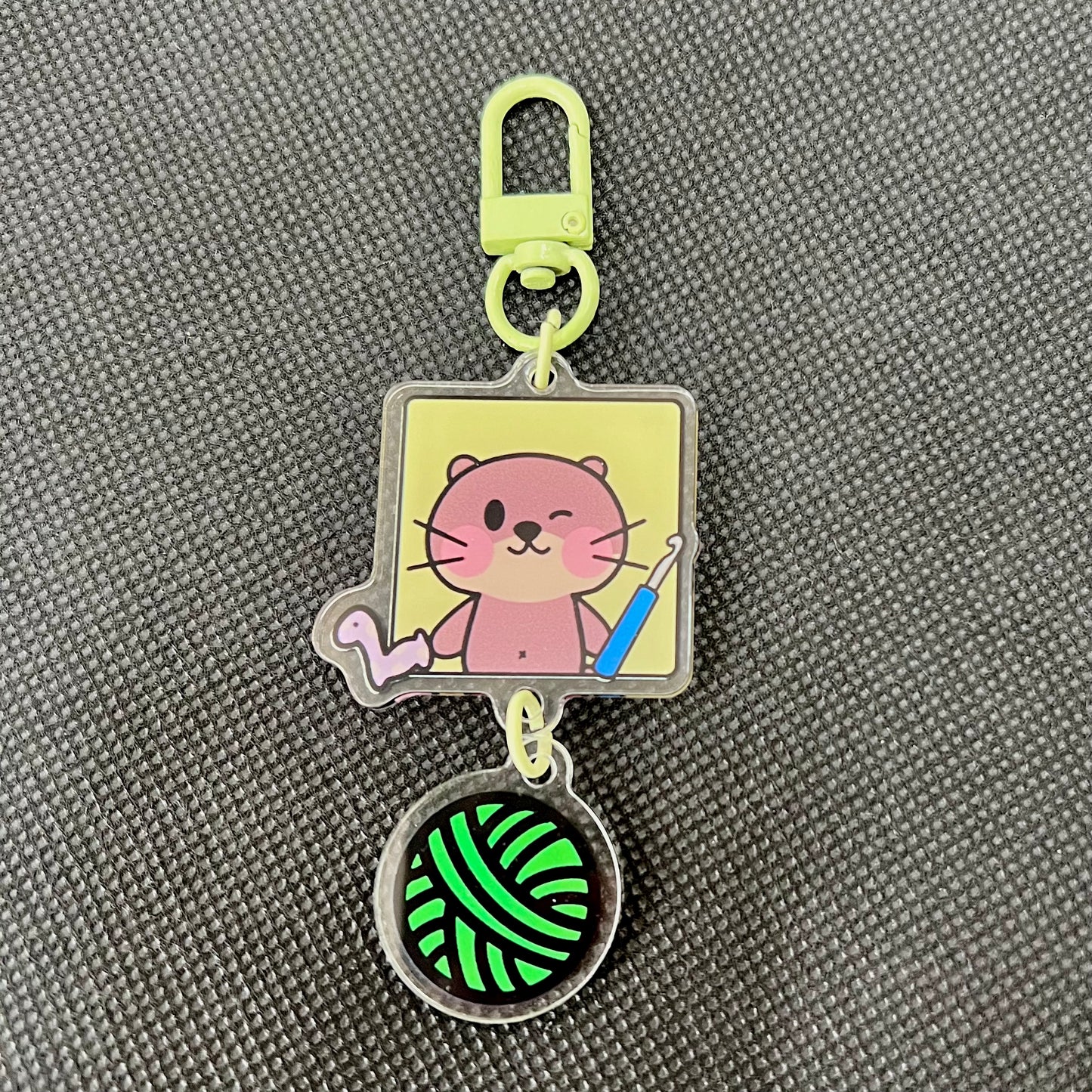 Memo & Yarn Friends - Keychain