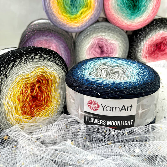 YARNART - Flowers Moonlight