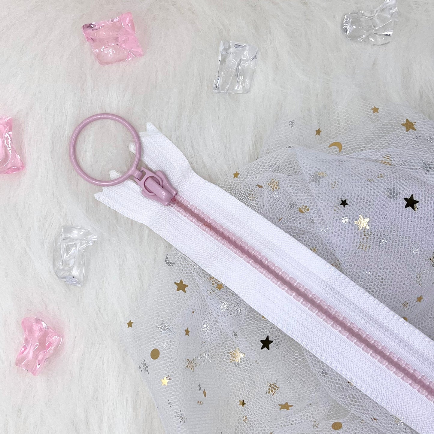 15cm Close-end Zipper (Round Hoop Pull)