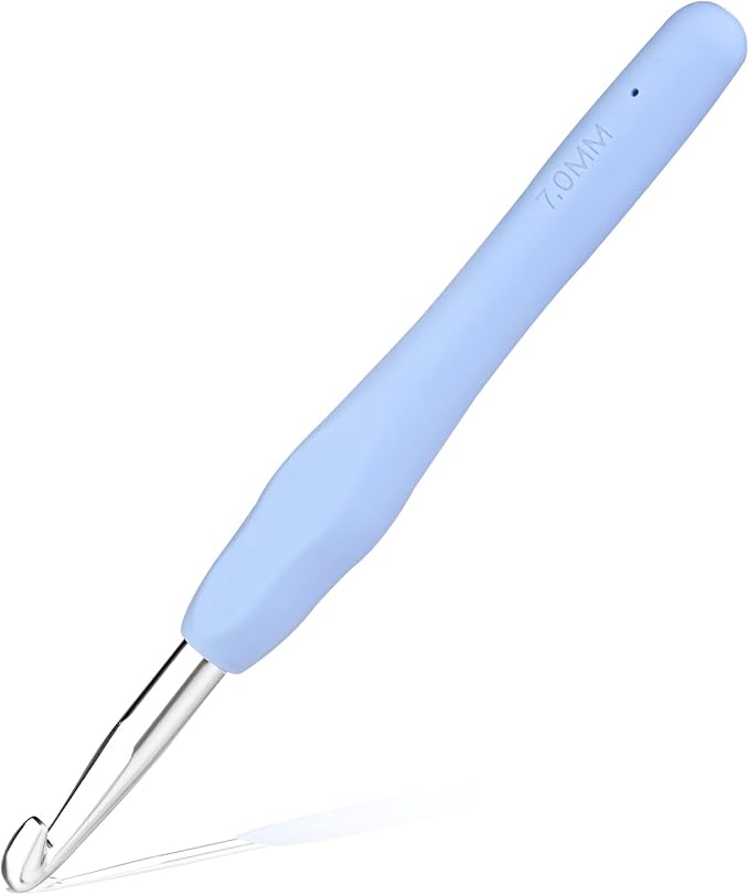 Crochet Hooks with Rubber Grip