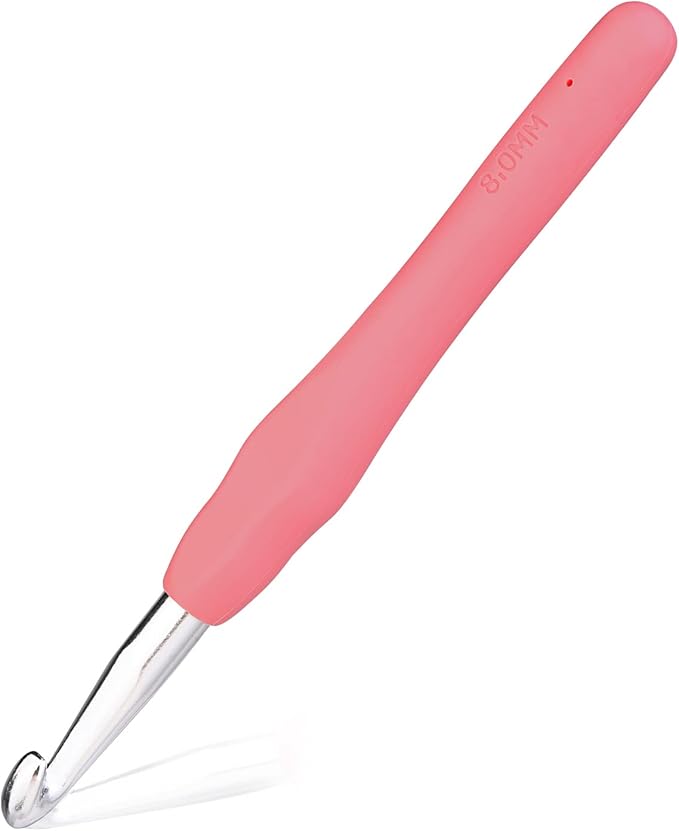 Crochet Hooks with Rubber Grip