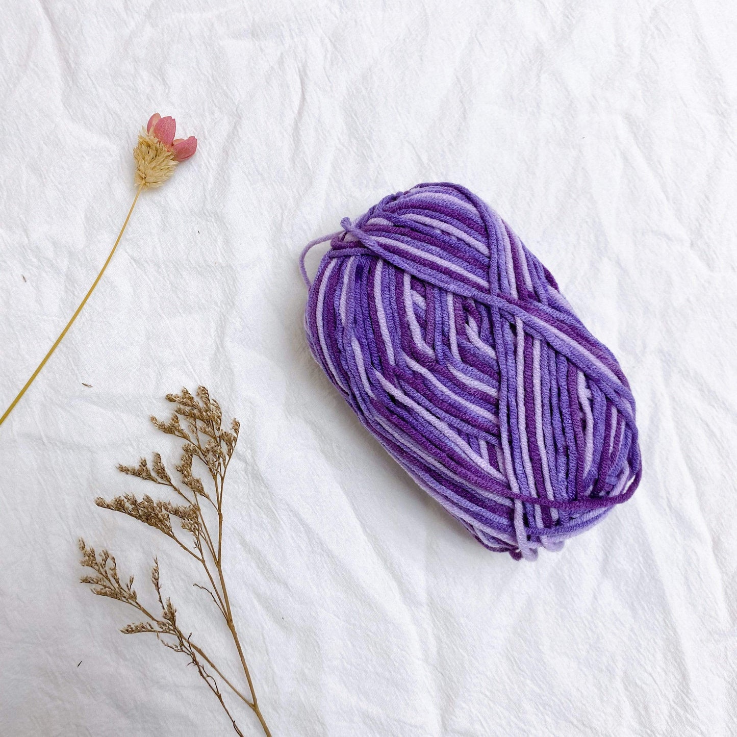 š® Milk Cotton Yarn: Melange (5ply)