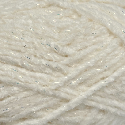 Warm & Glow - Moonflower Bliss | Chenille Glow in the Dark Yarn