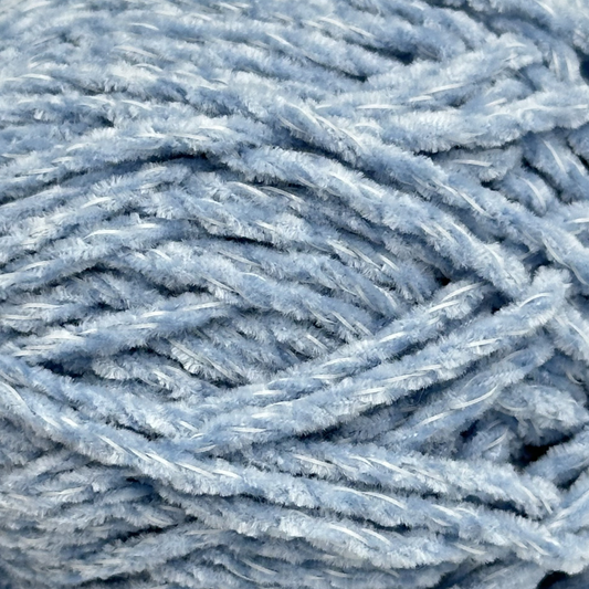 Warm & Glow - Moonflower Bliss | Chenille Glow in the Dark Yarn