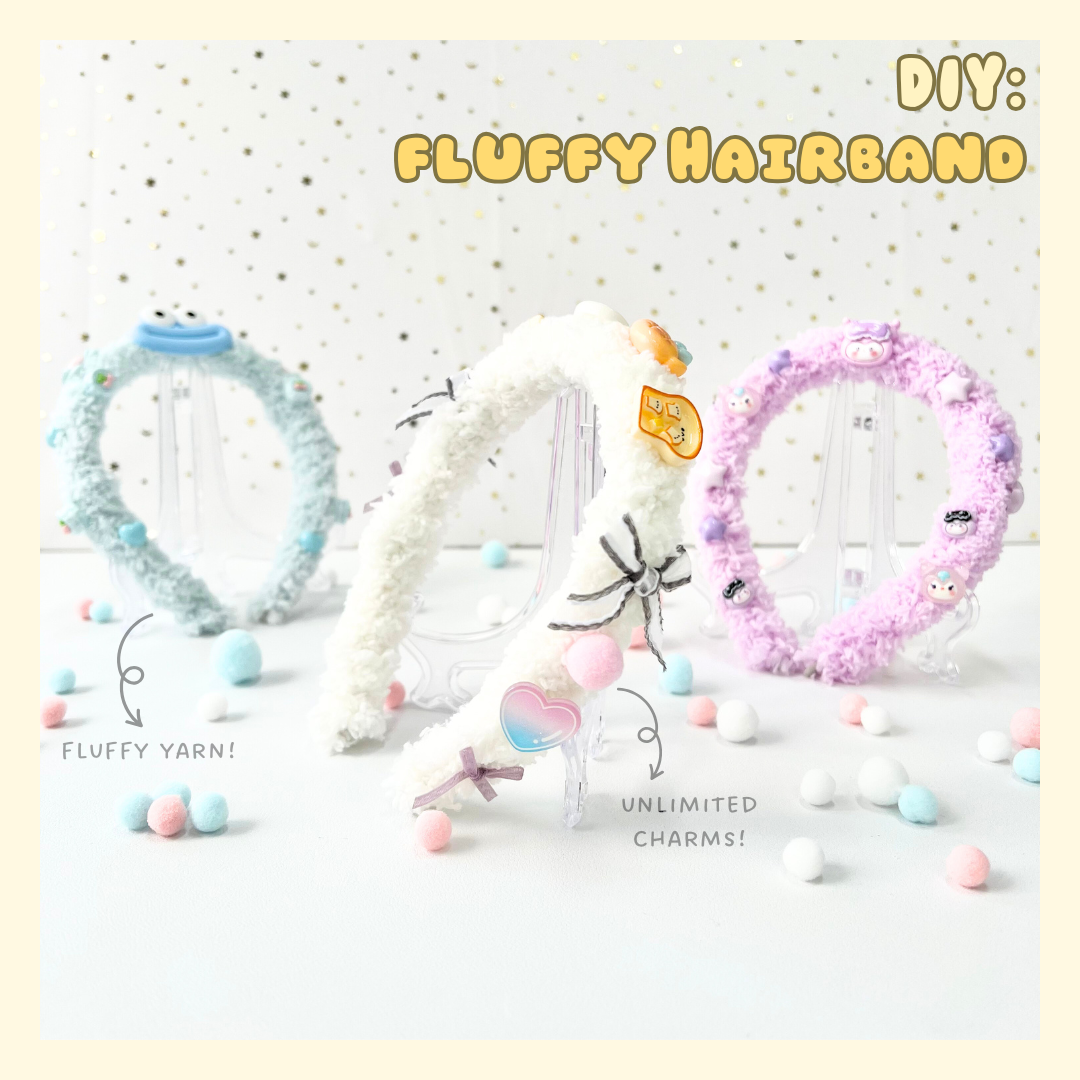 Fluffy Hairband Workshop