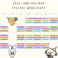 June Holiday Special Workshops 2026