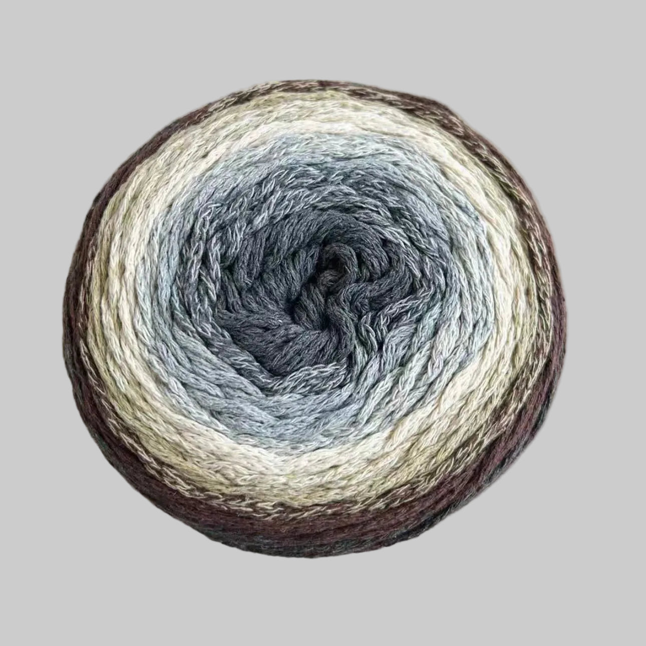 Warm & Glow - Daffodil Bliss | Braided Rope Aran Cake