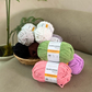 Warm & Glow  - Sunflower Grace Shine | Super Chunky Chenille Glitter