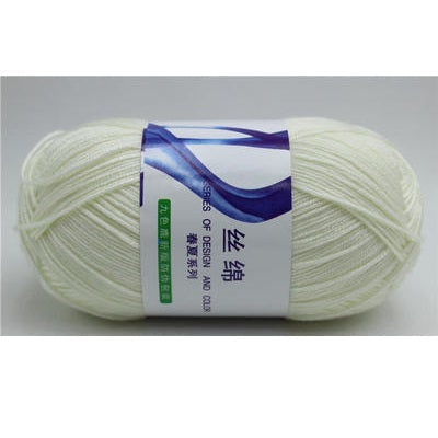 Silk Cotton Yarn (Fingering Weight)