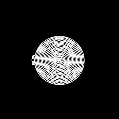 Clear Plastic Grid Bag Base - Round