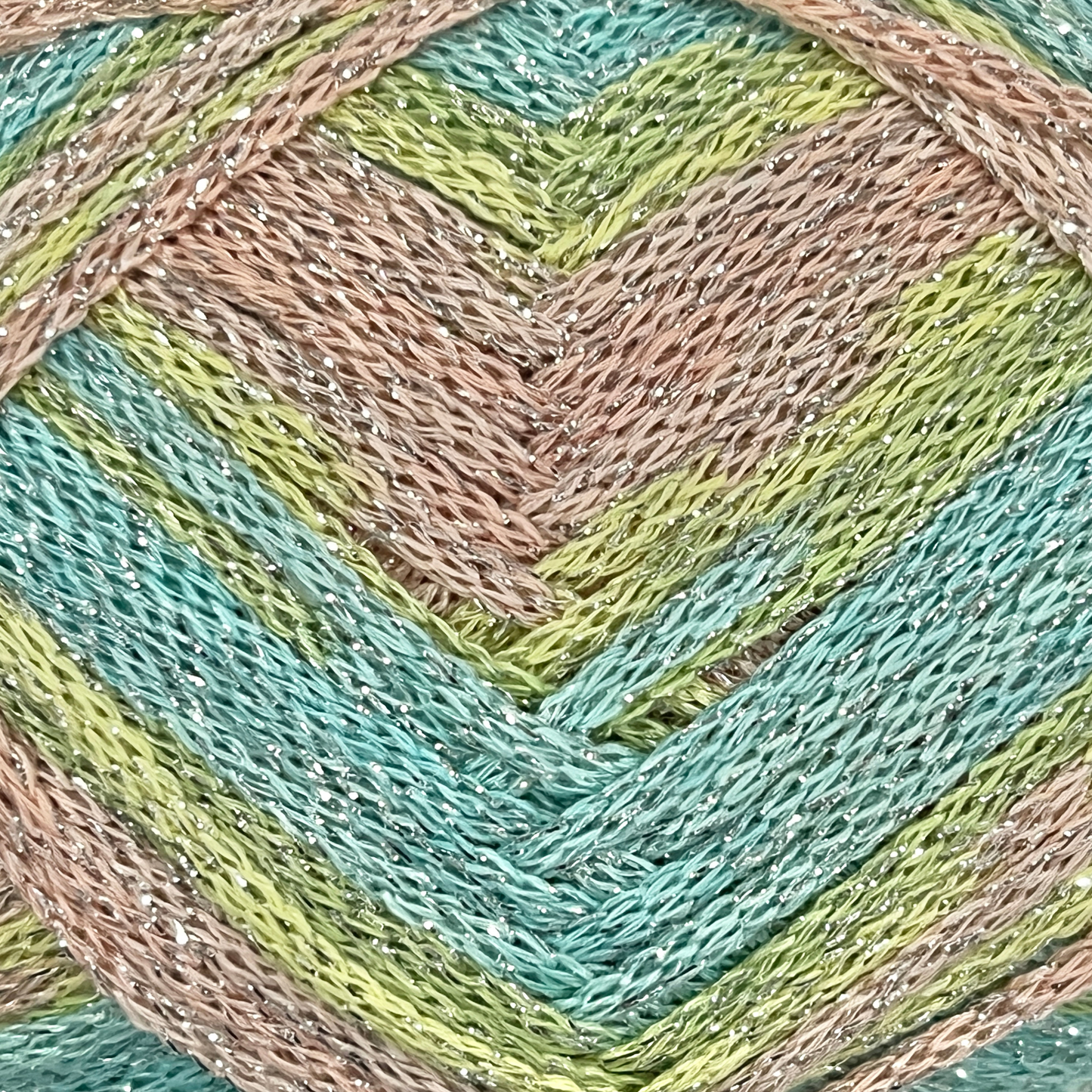 Warm & Glow - Iris Bliss Shine Party | Glitter Braided Rope Aran