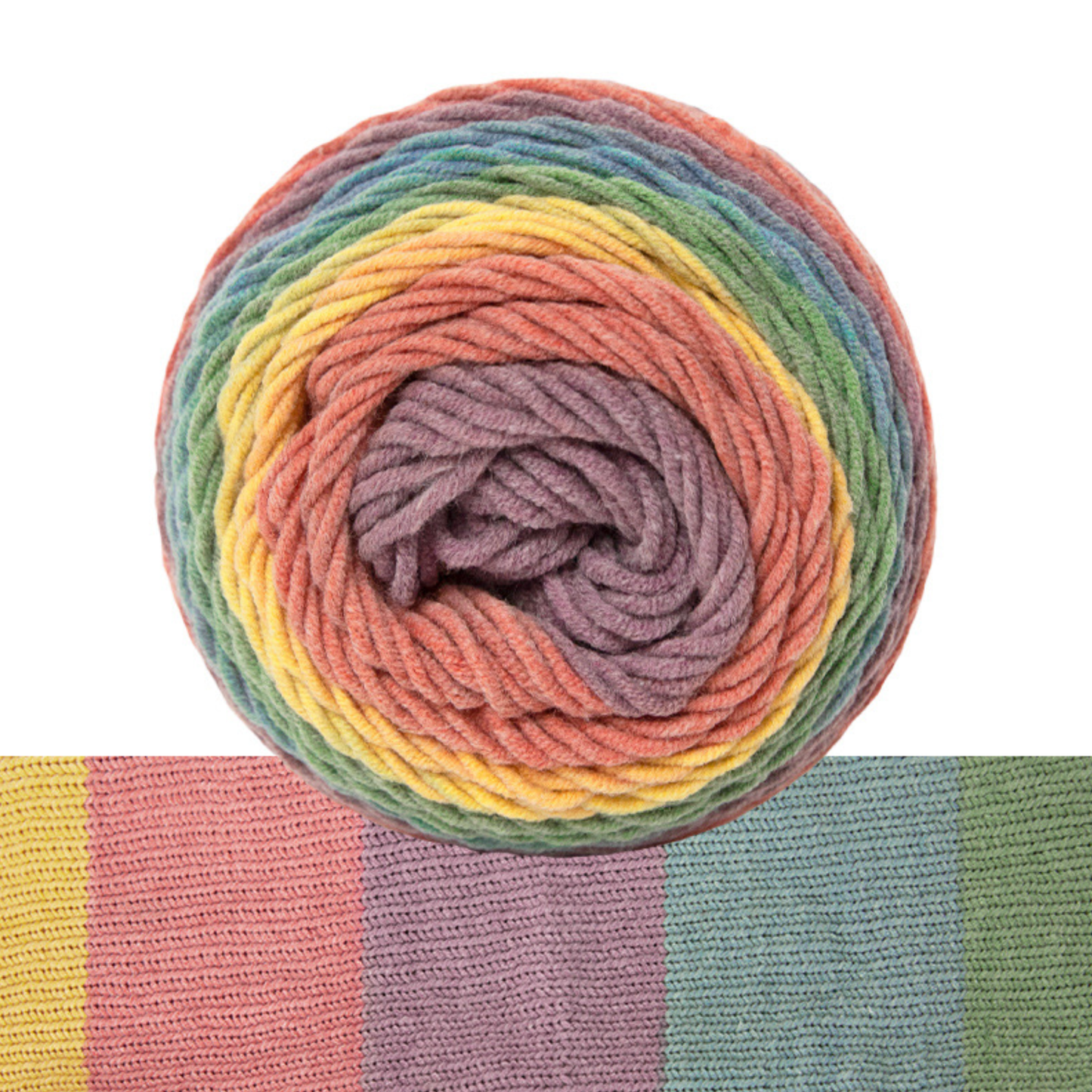 Warm & Glow - Plumeria Hope | Rainbow Cotton Cake