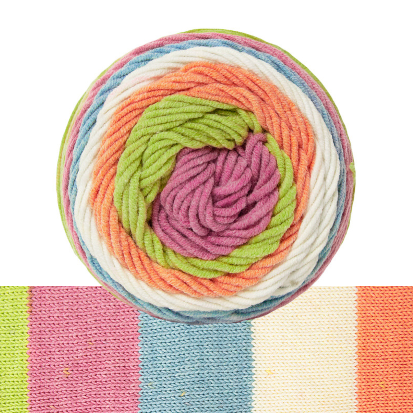 Warm & Glow - Plumeria Hope | Rainbow Cotton Cake