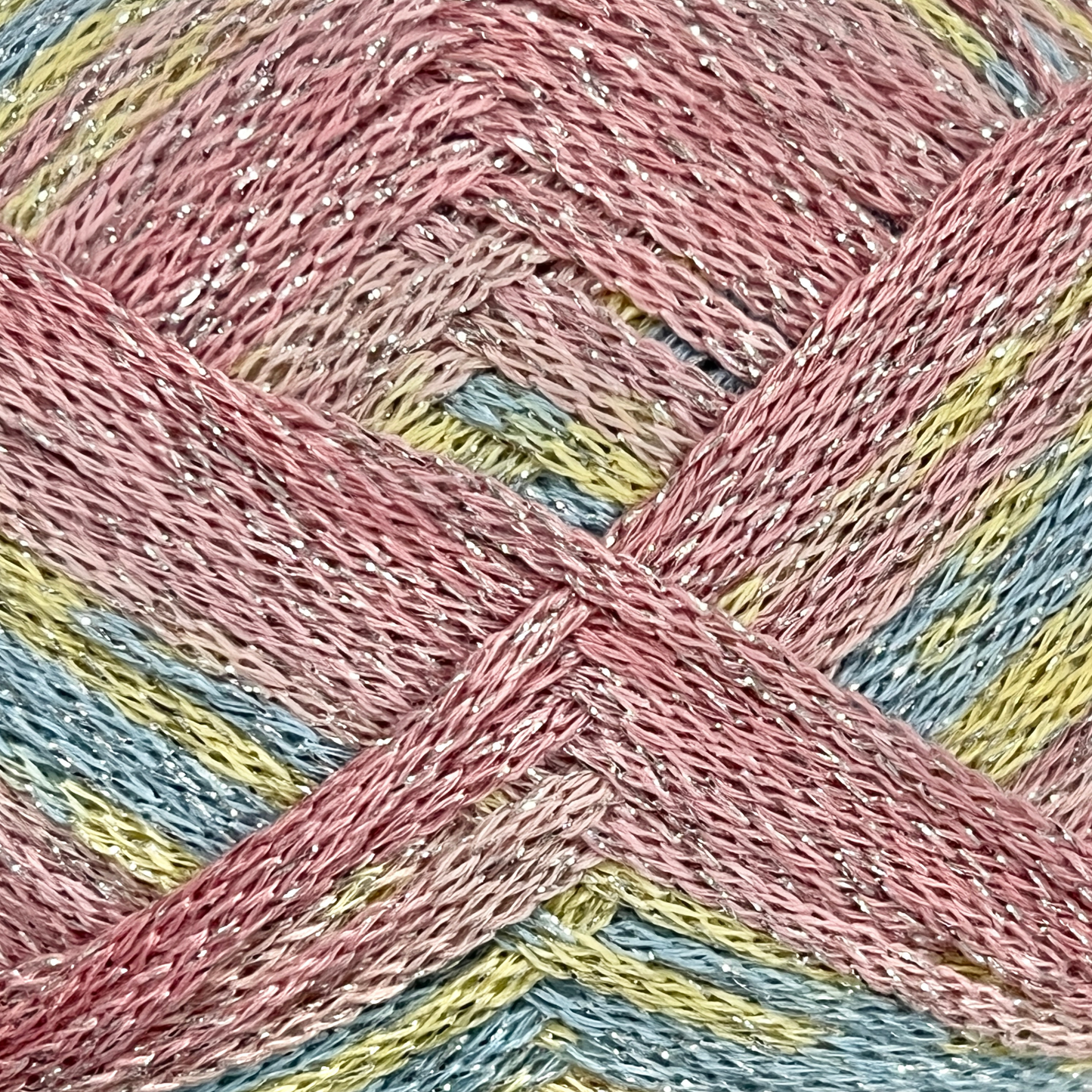 Warm & Glow - Iris Bliss Shine Party | Glitter Braided Rope Aran